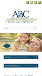 Mobile Screenshot of abcnannies.com